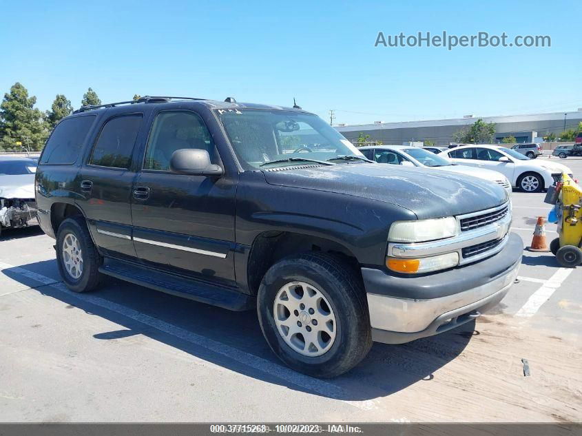 2004 Chevrolet Tahoe Lt Black vin: 1GNEK13T04J282093