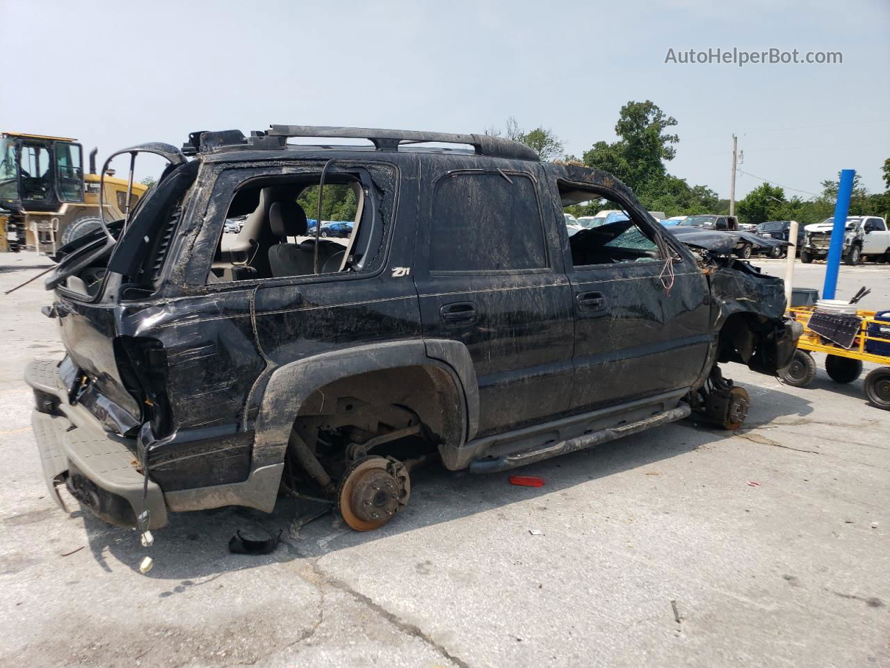 2004 Chevrolet Tahoe K1500 Black vin: 1GNEK13T04R288378