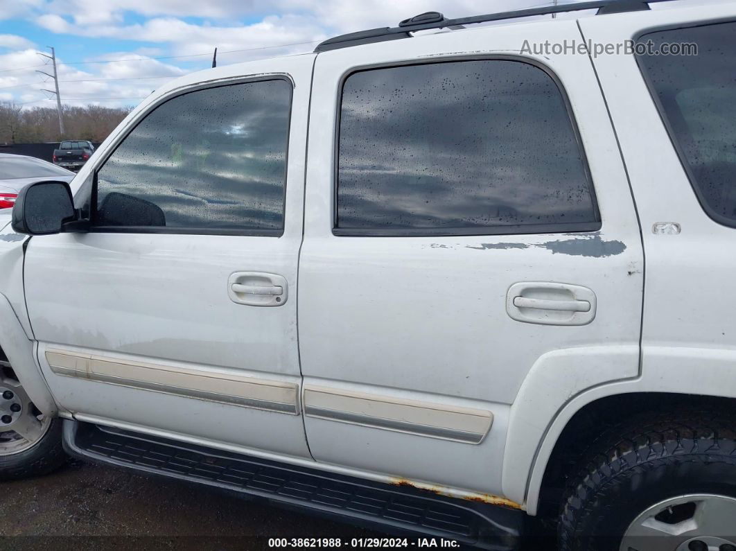 2004 Chevrolet Tahoe Lt White vin: 1GNEK13T24J298960