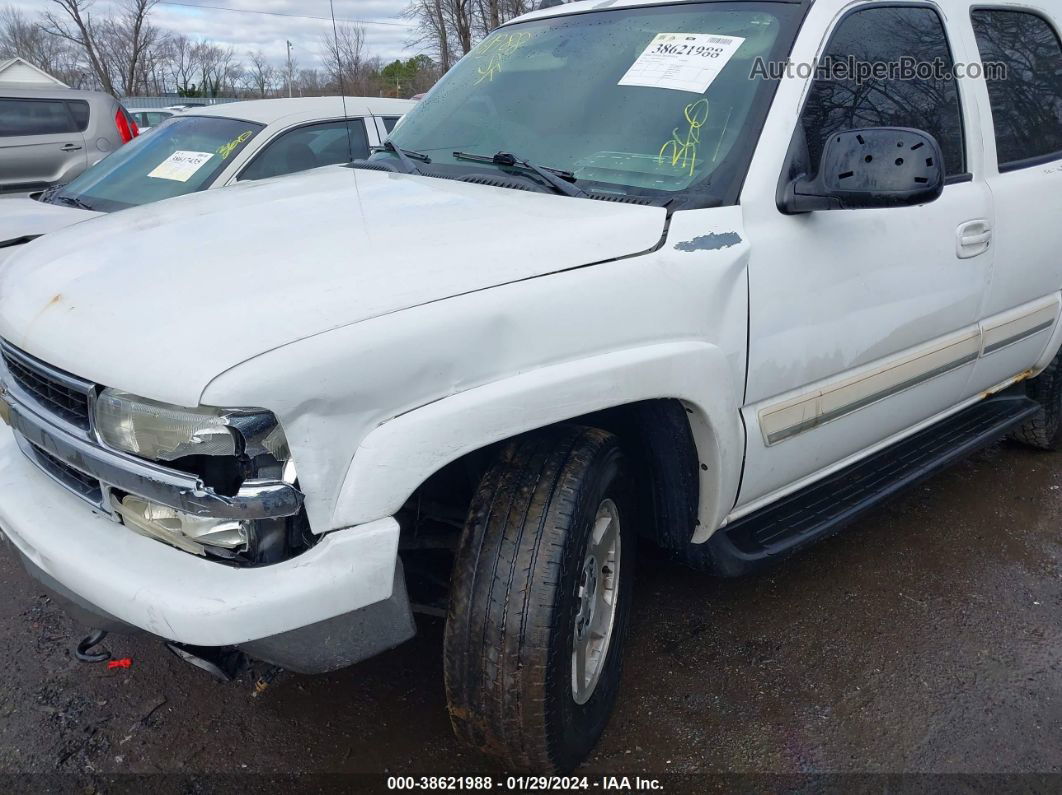 2004 Chevrolet Tahoe Lt White vin: 1GNEK13T24J298960