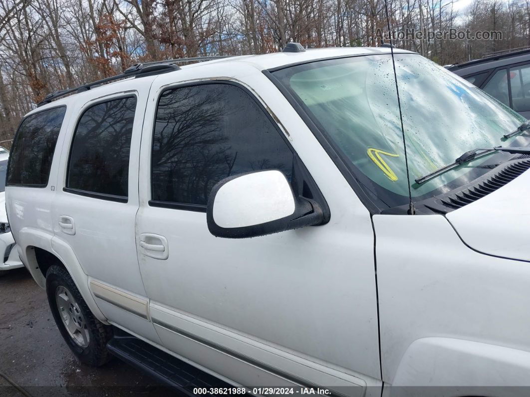 2004 Chevrolet Tahoe Lt White vin: 1GNEK13T24J298960