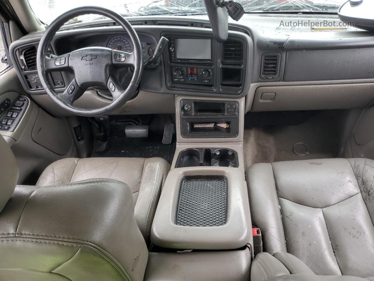 2004 Chevrolet Tahoe K1500 Beige vin: 1GNEK13T44R267646