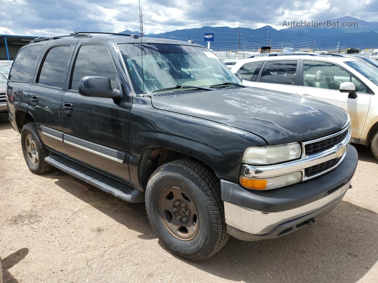 2004 Chevrolet Tahoe K1500 Black vin: 1GNEK13T54J291307