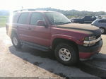 2004 Chevrolet Tahoe Z71 Maroon vin: 1GNEK13T54R304476