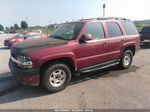 2004 Chevrolet Tahoe Z71 Maroon vin: 1GNEK13T54R304476