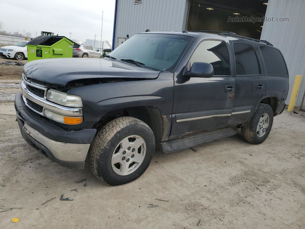 2004 Chevrolet Tahoe K1500 Угольный vin: 1GNEK13T74J296377