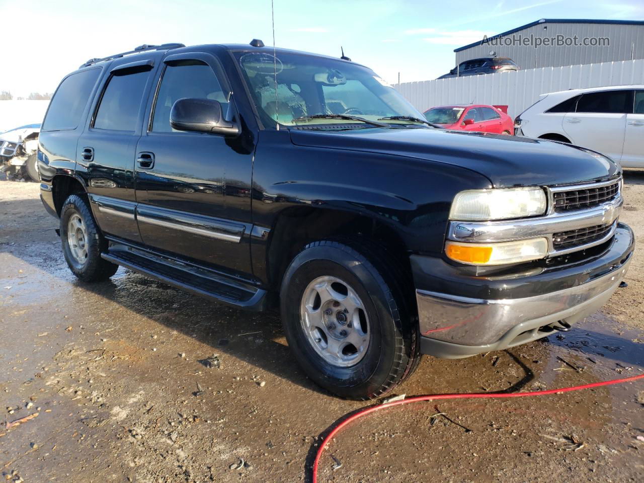 2004 Chevrolet Tahoe K1500 Black vin: 1GNEK13TX4J297667