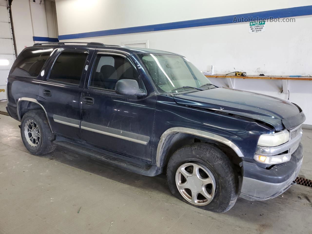 2004 Chevrolet Tahoe K1500 Синий vin: 1GNEK13V04R260064