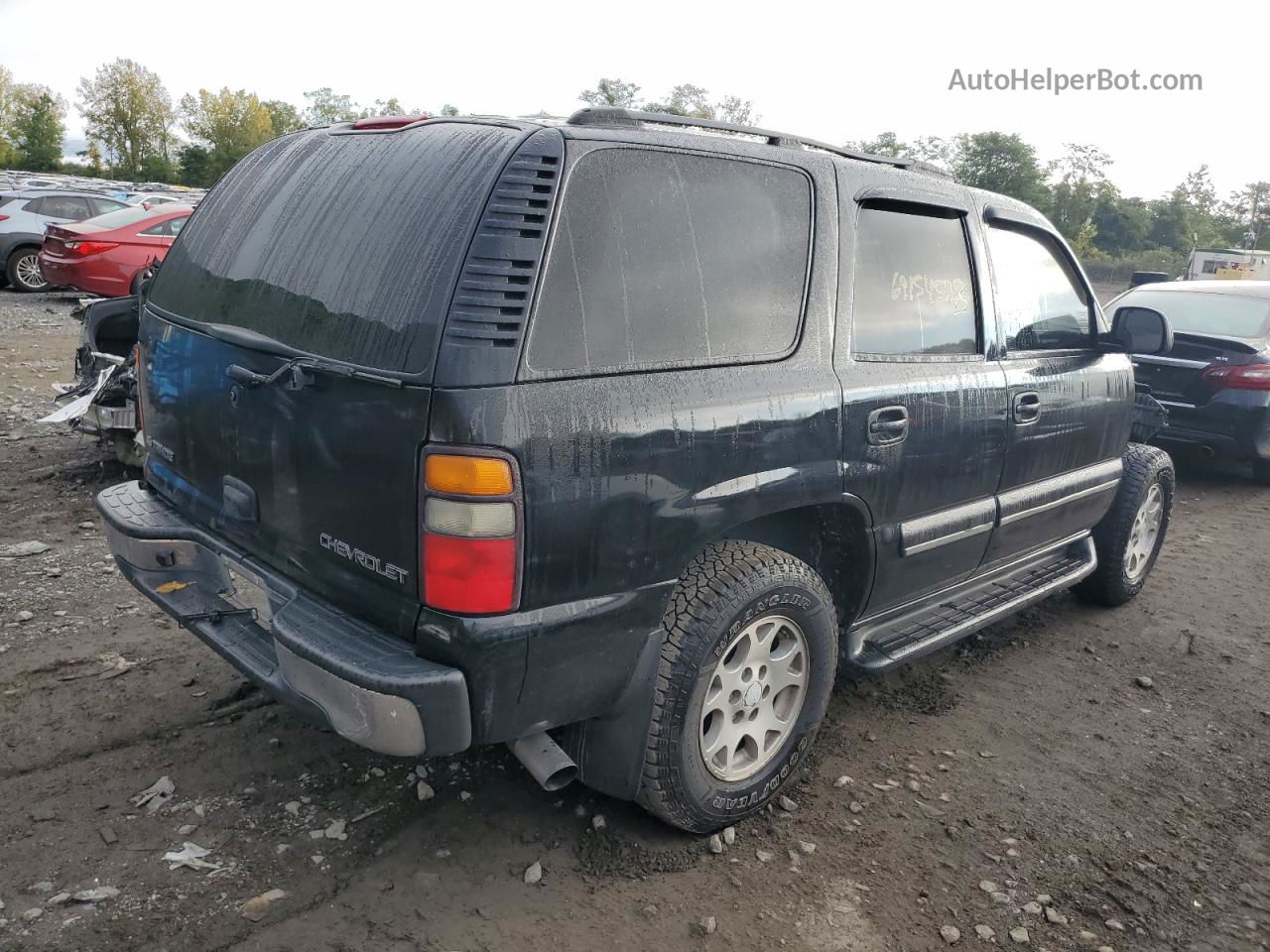 2004 Chevrolet Tahoe K1500 Black vin: 1GNEK13V24J109077