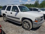 2004 Chevrolet Tahoe K1500 White vin: 1GNEK13V44R201034