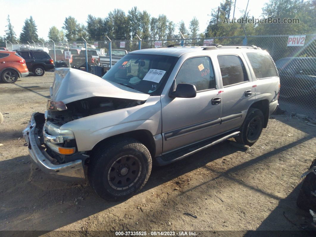 2004 Chevrolet Tahoe Ls Silver vin: 1GNEK13V94J183533