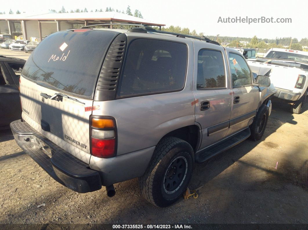 2004 Chevrolet Tahoe Ls Silver vin: 1GNEK13V94J183533