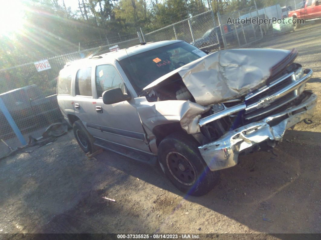 2004 Chevrolet Tahoe Ls Silver vin: 1GNEK13V94J183533