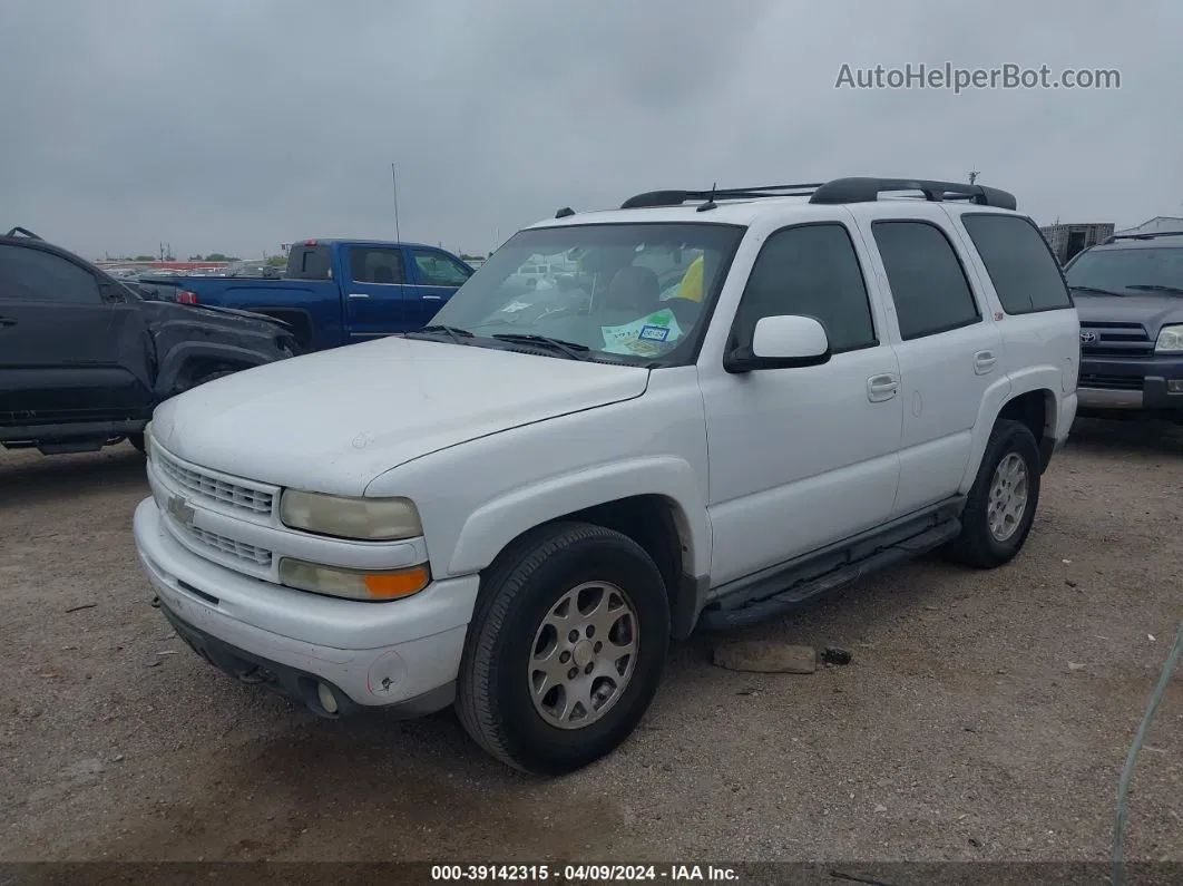 2004 Chevrolet Tahoe Z71 White vin: 1GNEK13Z04R280589