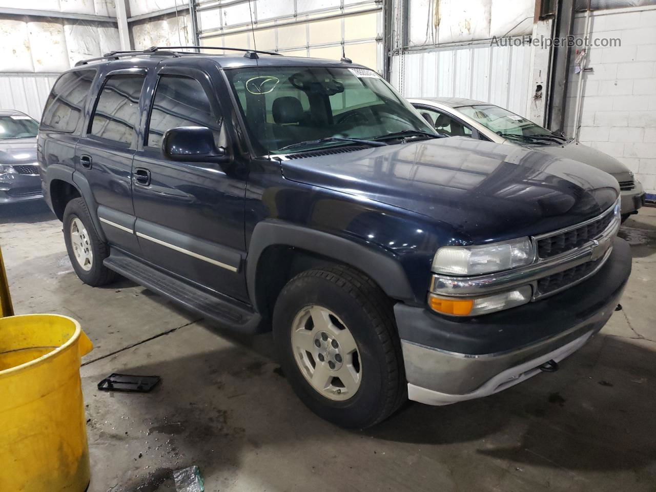 2004 Chevrolet Tahoe K1500 Blue vin: 1GNEK13Z14J183285