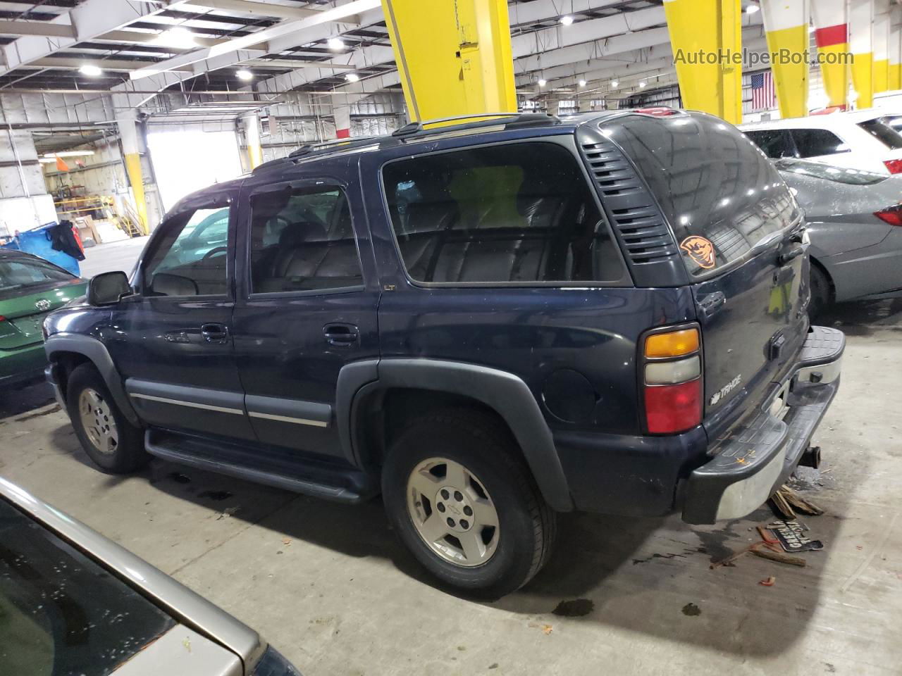 2004 Chevrolet Tahoe K1500 Blue vin: 1GNEK13Z14J183285