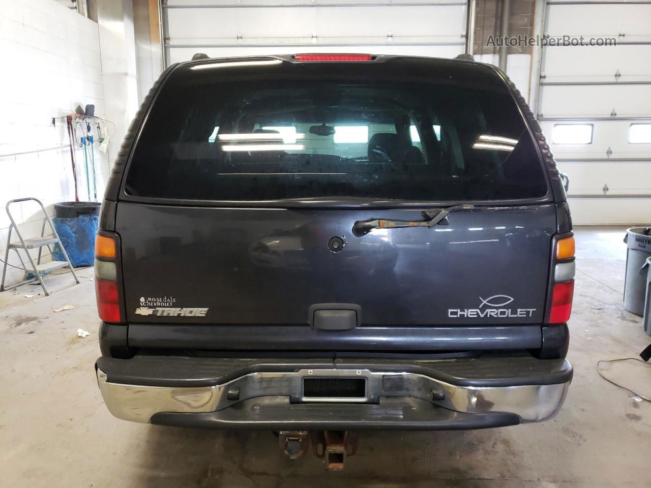 2004 Chevrolet Tahoe K1500 Black vin: 1GNEK13Z14J239080