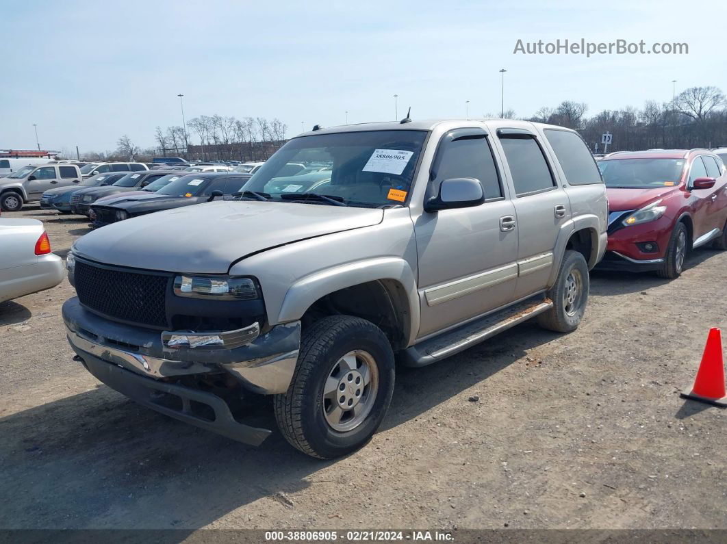 2004 Chevrolet Tahoe Lt Beige vin: 1GNEK13Z14J300153