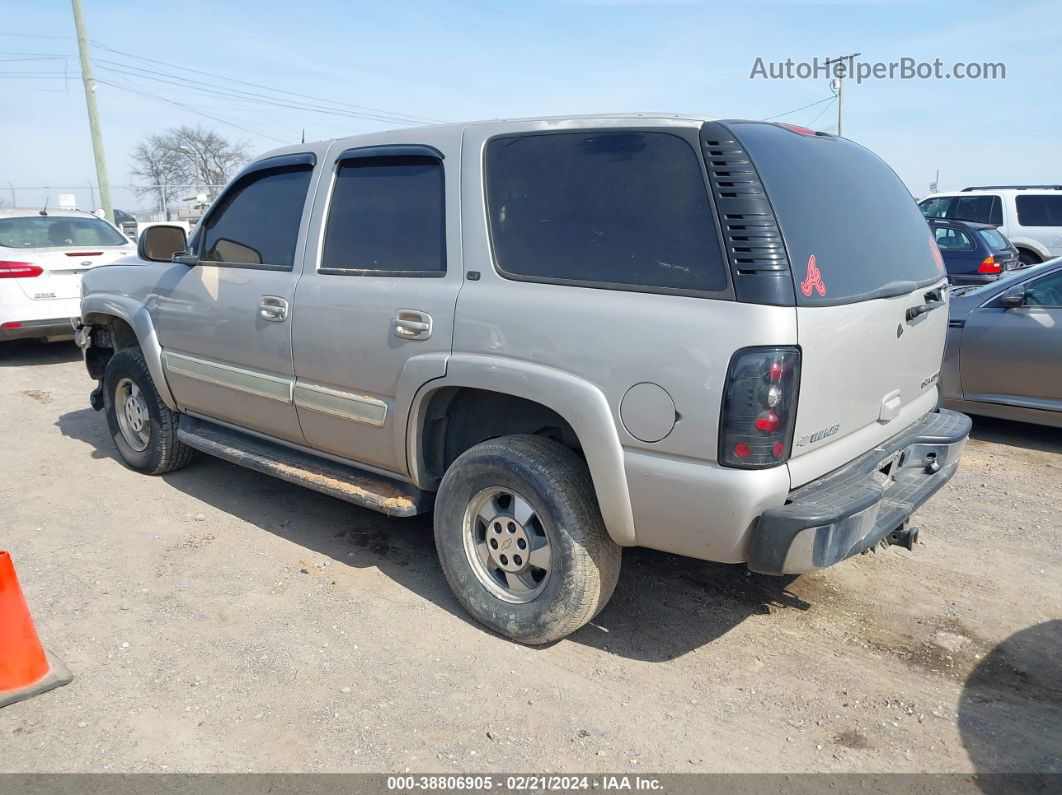 2004 Chevrolet Tahoe Lt Beige vin: 1GNEK13Z14J300153