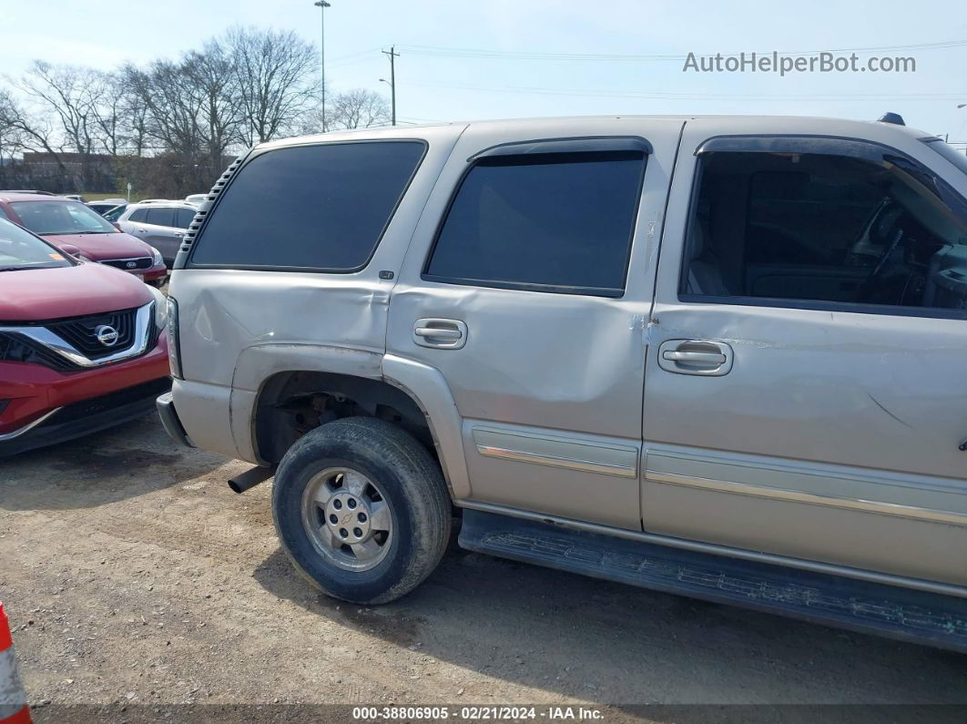 2004 Chevrolet Tahoe Lt Beige vin: 1GNEK13Z14J300153