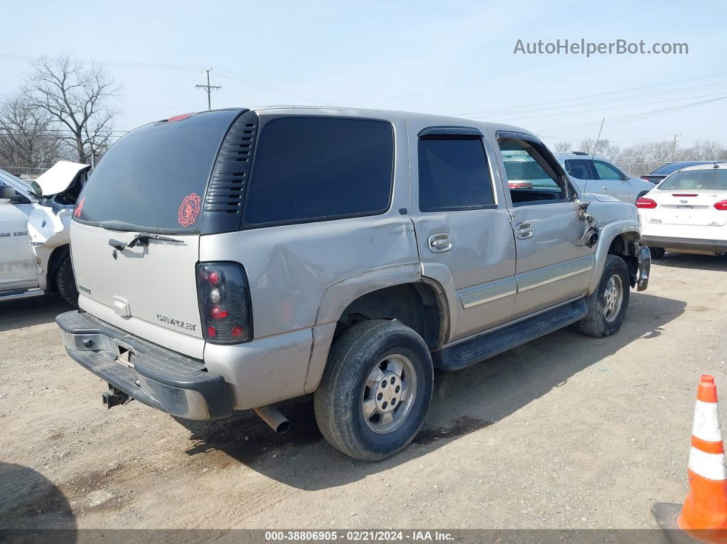 2004 Chevrolet Tahoe Lt Beige vin: 1GNEK13Z14J300153