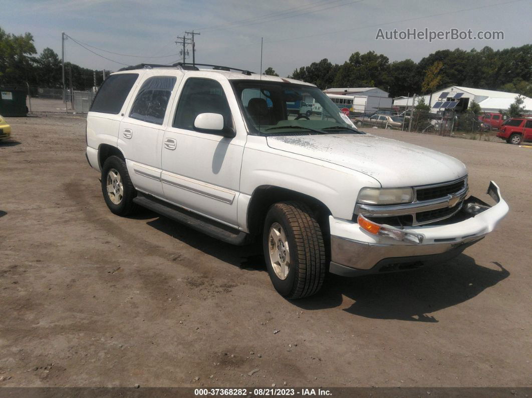 2004 Chevrolet Tahoe Lt White vin: 1GNEK13Z24J264733