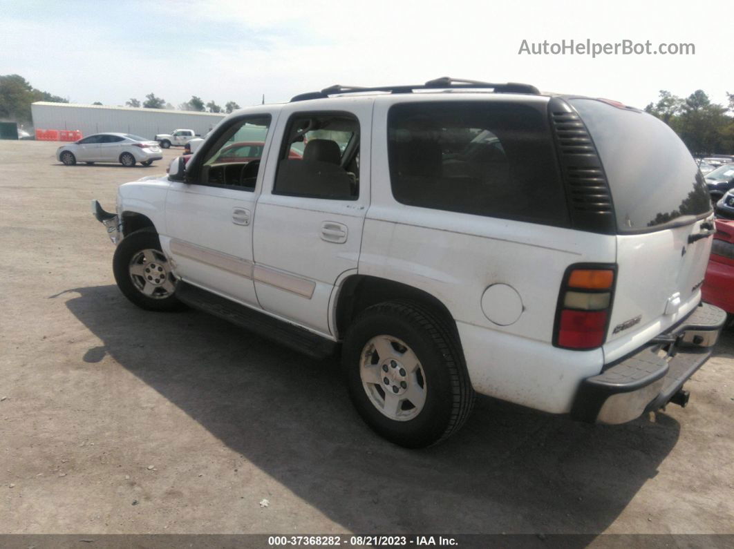 2004 Chevrolet Tahoe Lt White vin: 1GNEK13Z24J264733