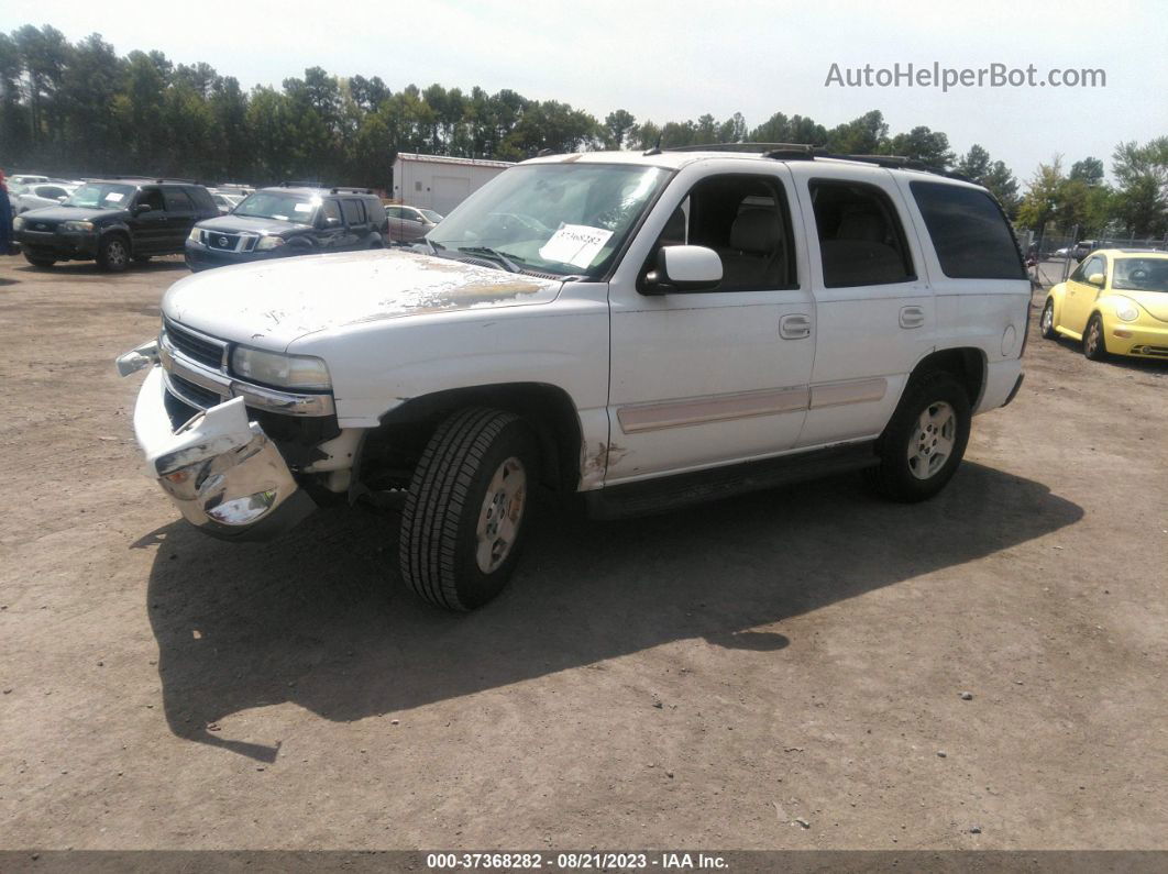 2004 Chevrolet Tahoe Lt White vin: 1GNEK13Z24J264733