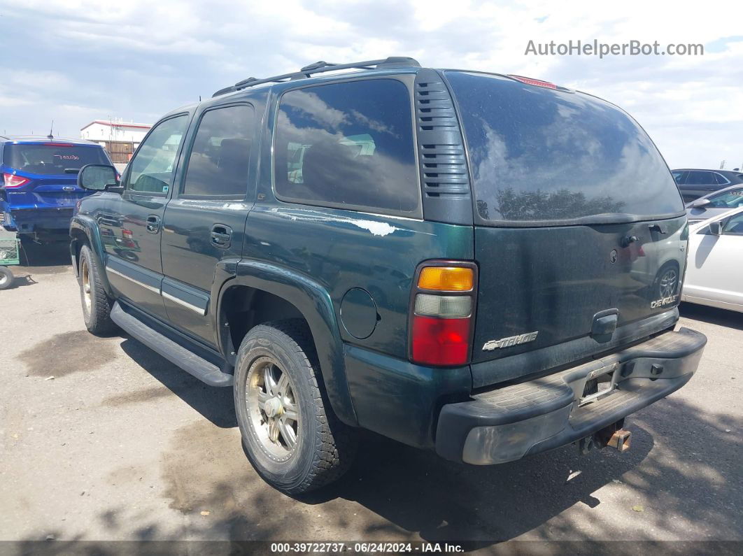 2004 Chevrolet Tahoe Lt Green vin: 1GNEK13Z34J213791