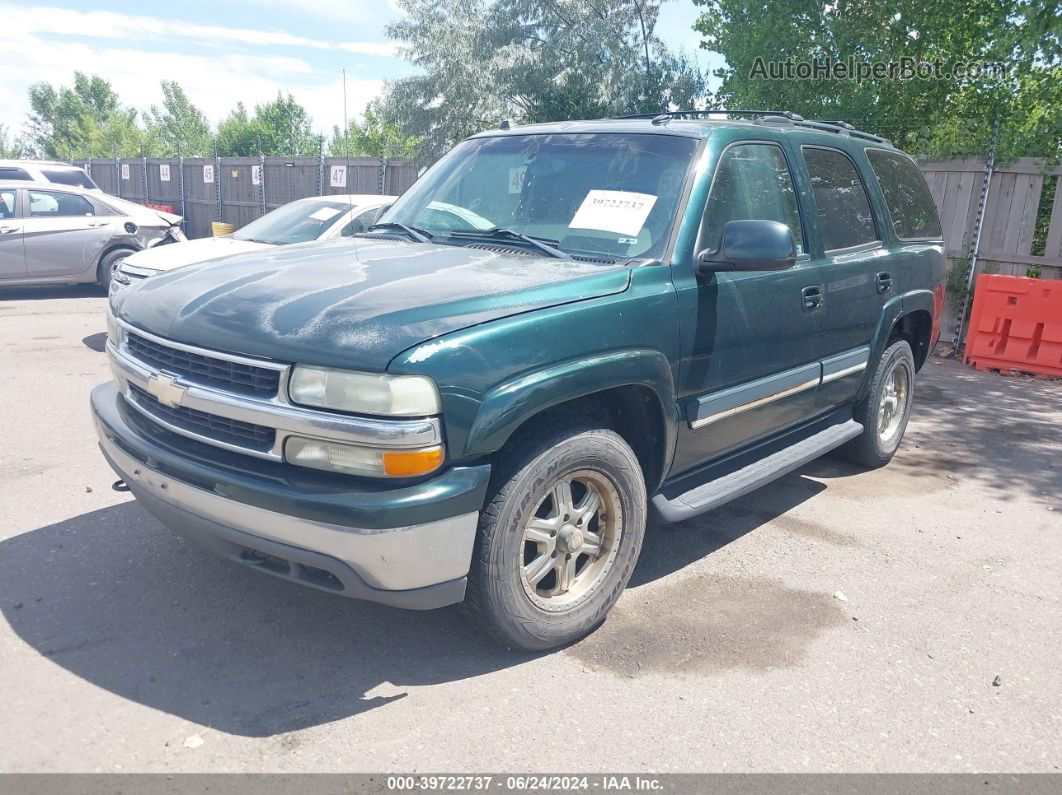 2004 Chevrolet Tahoe Lt Green vin: 1GNEK13Z34J213791