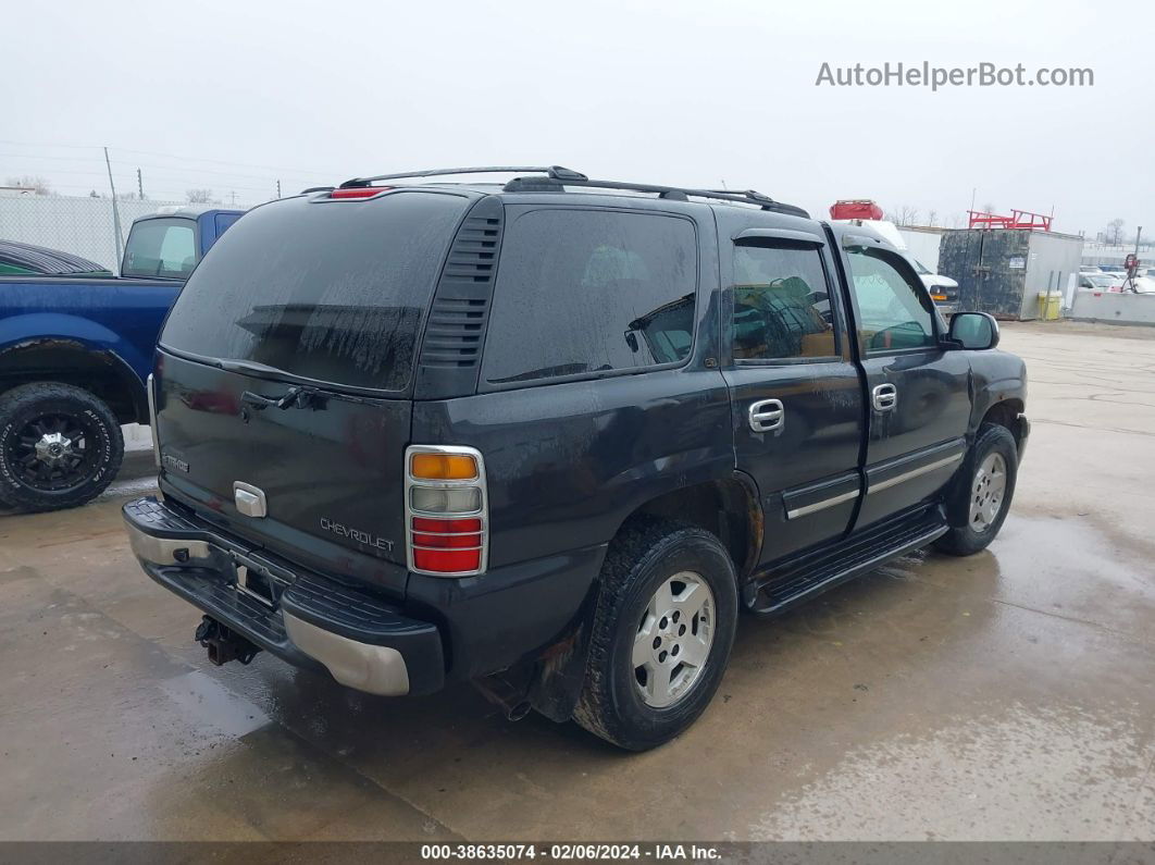 2004 Chevrolet Tahoe Lt Black vin: 1GNEK13Z34J329623