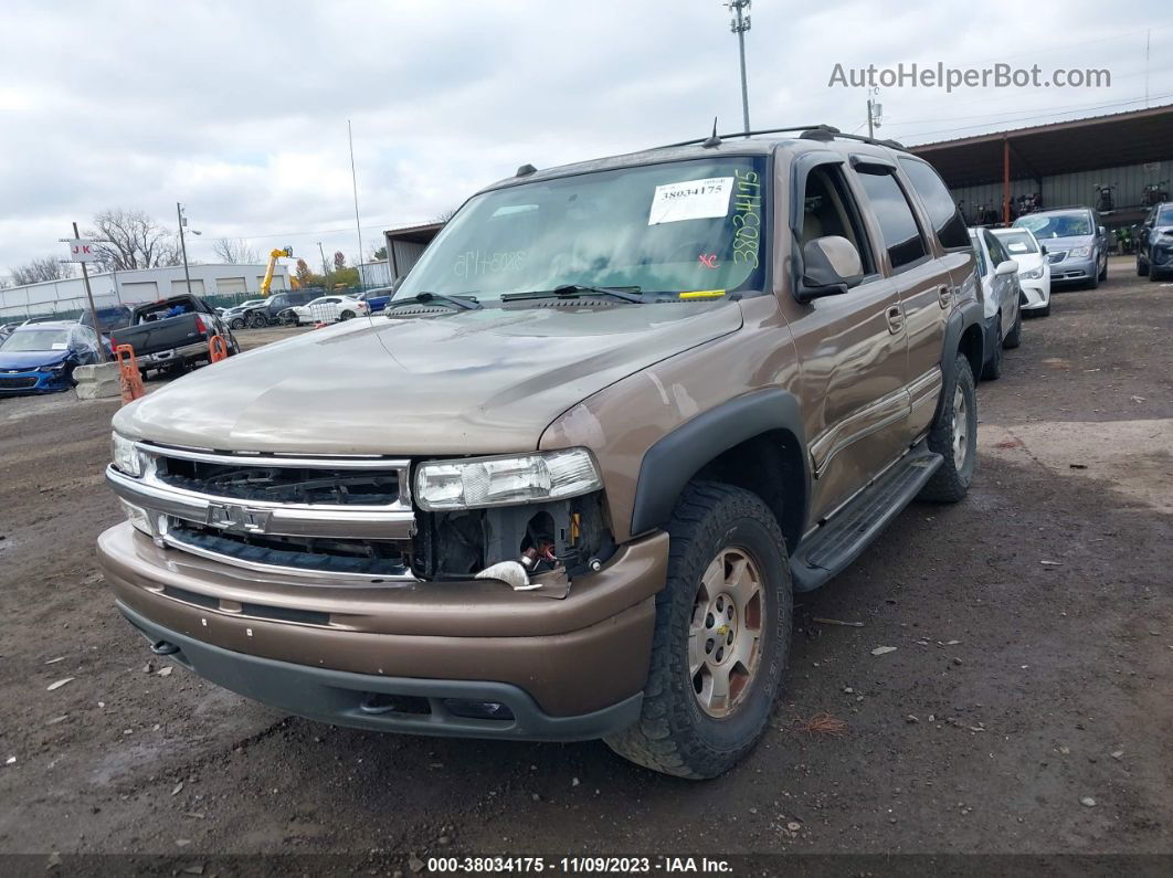 2004 Chevrolet Tahoe Lt Brown vin: 1GNEK13Z44J226582