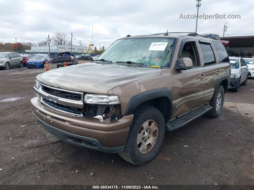 2004 Chevrolet Tahoe Lt Brown vin: 1GNEK13Z44J226582