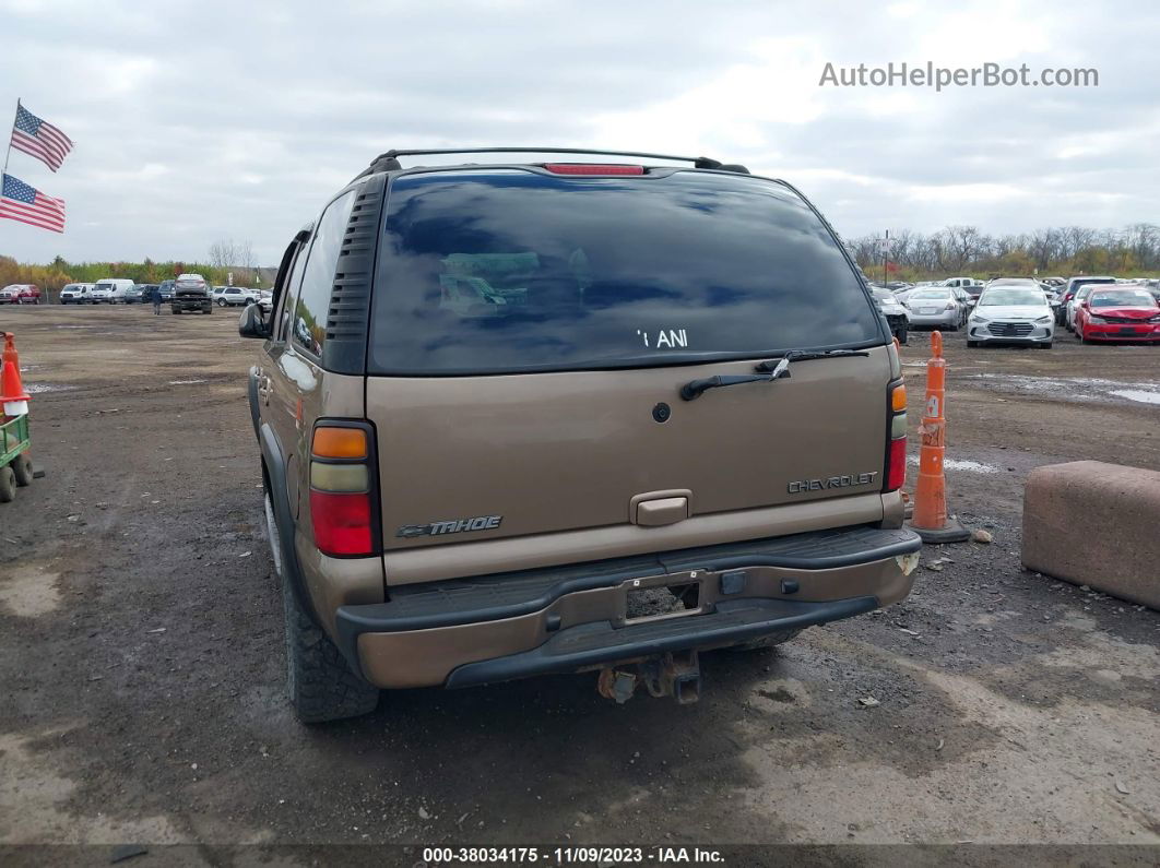 2004 Chevrolet Tahoe Lt Brown vin: 1GNEK13Z44J226582