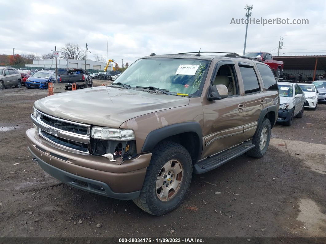 2004 Chevrolet Tahoe Lt Brown vin: 1GNEK13Z44J226582