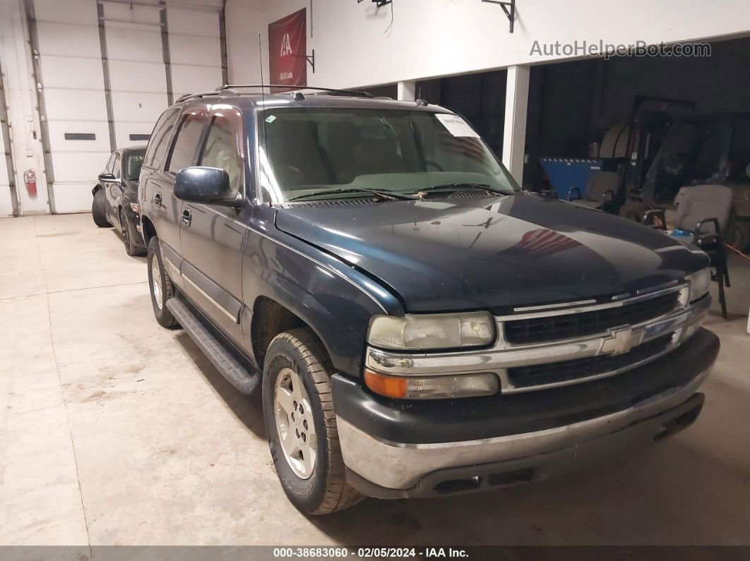 2004 Chevrolet Tahoe Lt Dark Blue vin: 1GNEK13Z44R117654