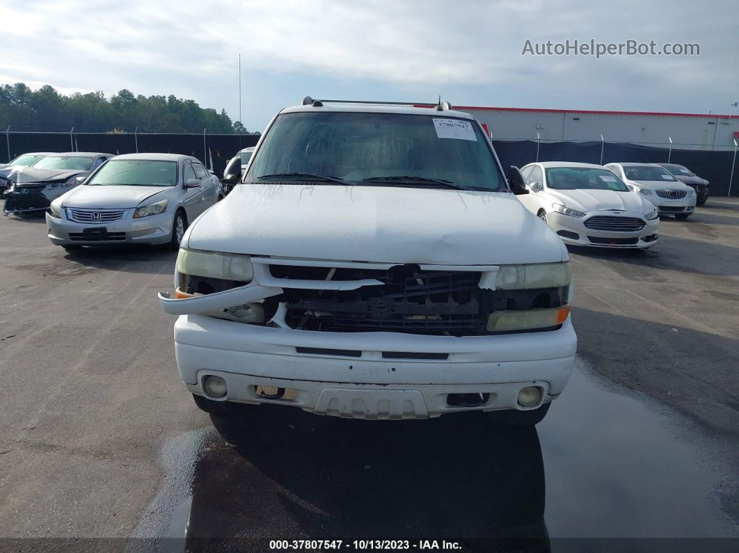 2004 Chevrolet Tahoe Z71 White vin: 1GNEK13Z54R245000