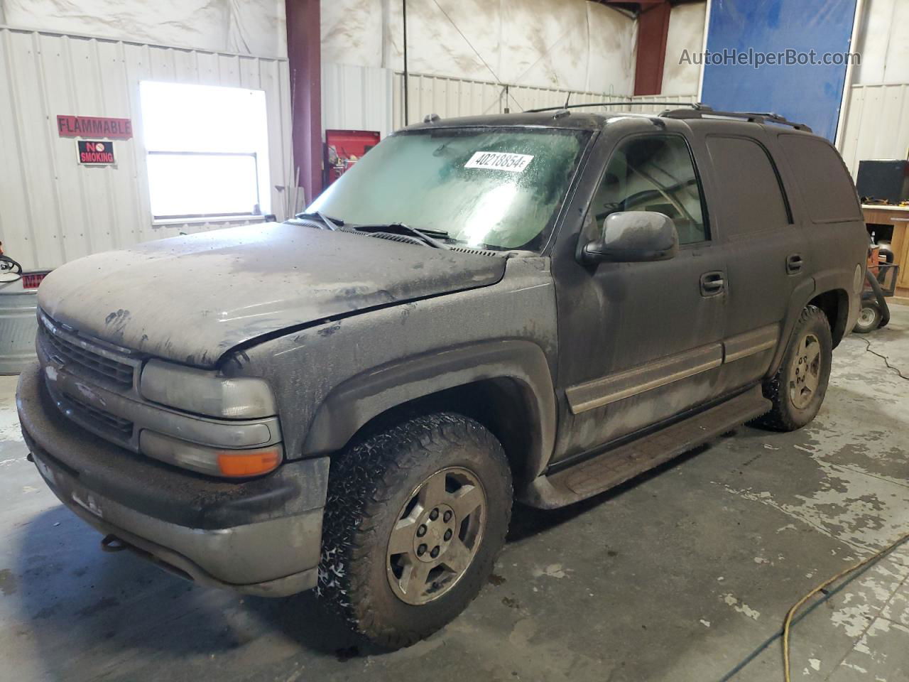 2004 Chevrolet Tahoe K1500 Black vin: 1GNEK13Z54R260886