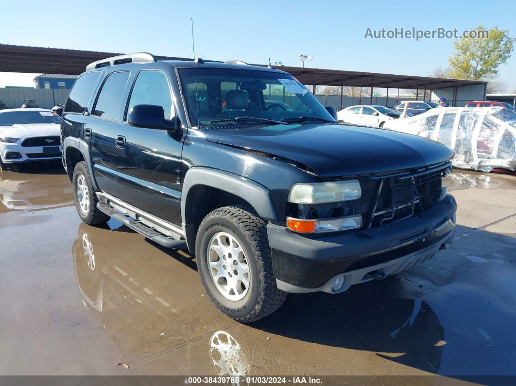 2004 Chevrolet Tahoe Z71 Black vin: 1GNEK13Z54R264579