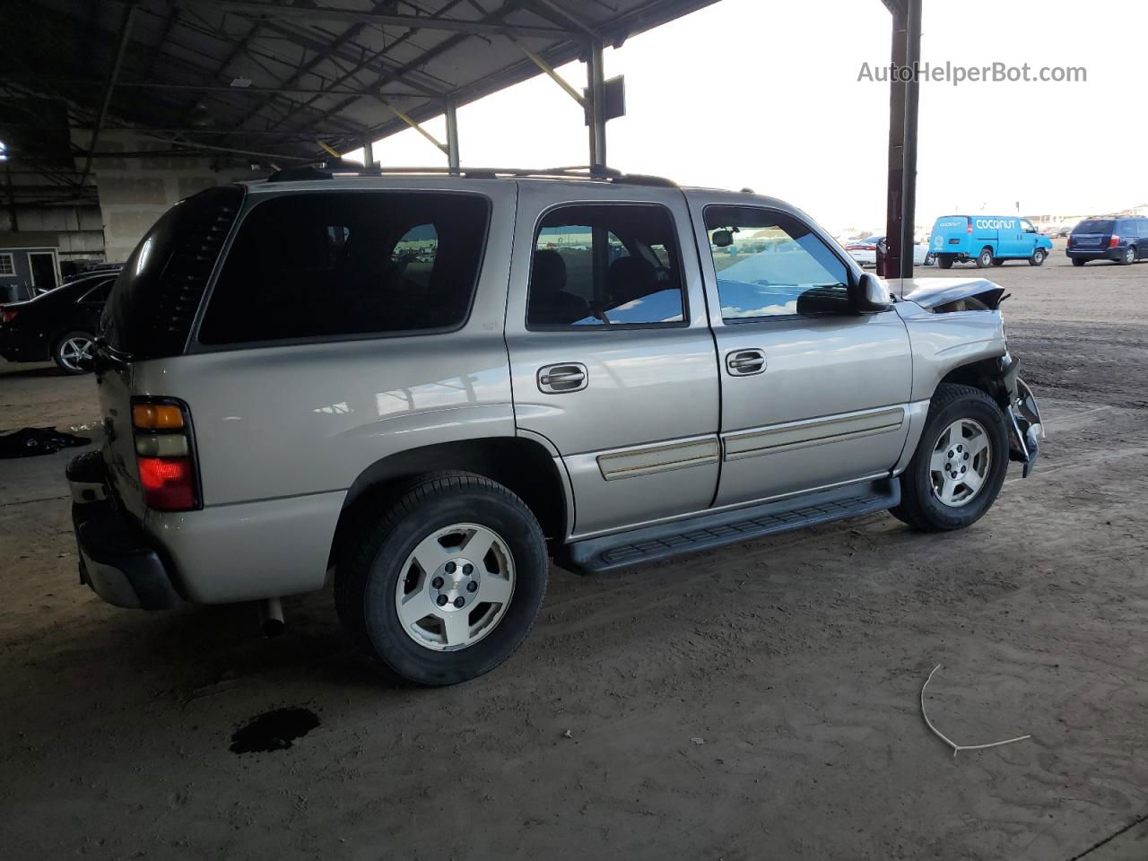 2004 Chevrolet Tahoe K1500 Gray vin: 1GNEK13Z54R299493