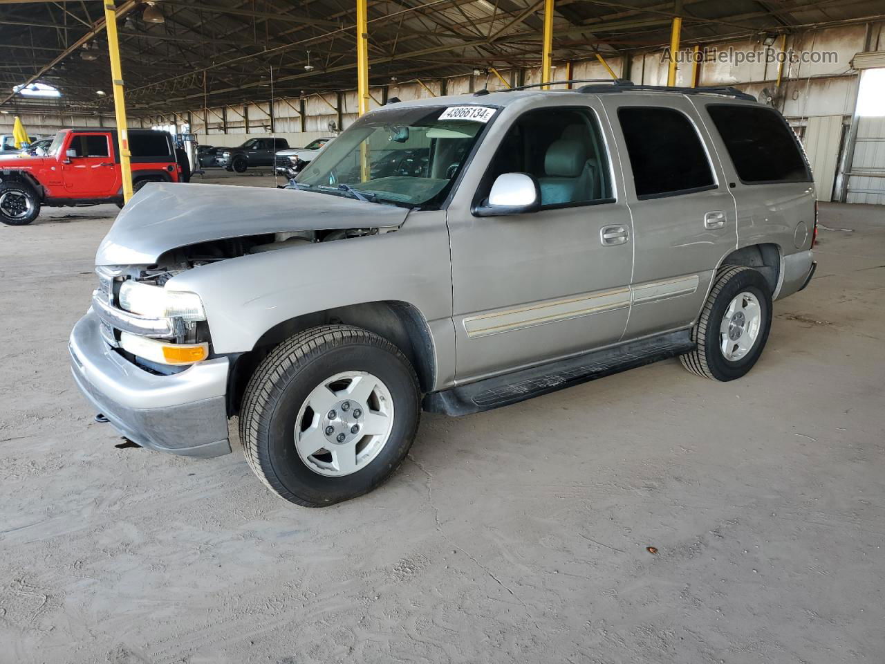 2004 Chevrolet Tahoe K1500 Gray vin: 1GNEK13Z54R299493