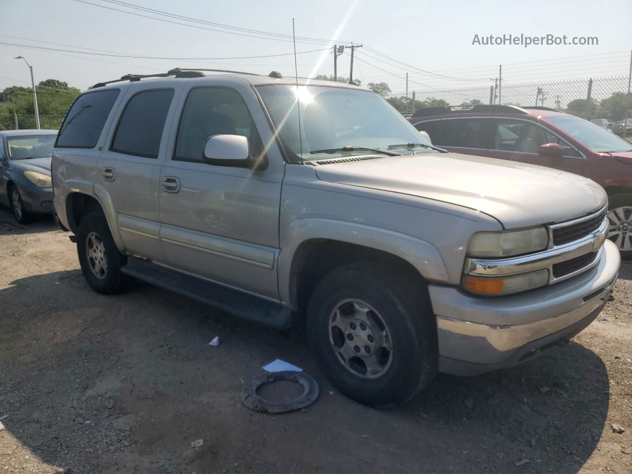 2004 Chevrolet Tahoe K1500 Beige vin: 1GNEK13Z74J176129