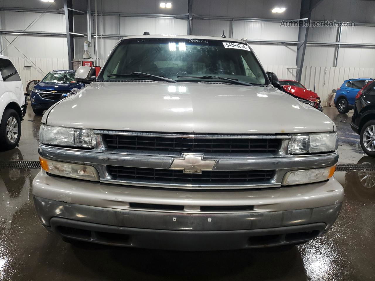 2004 Chevrolet Tahoe K1500 Silver vin: 1GNEK13Z74J223126