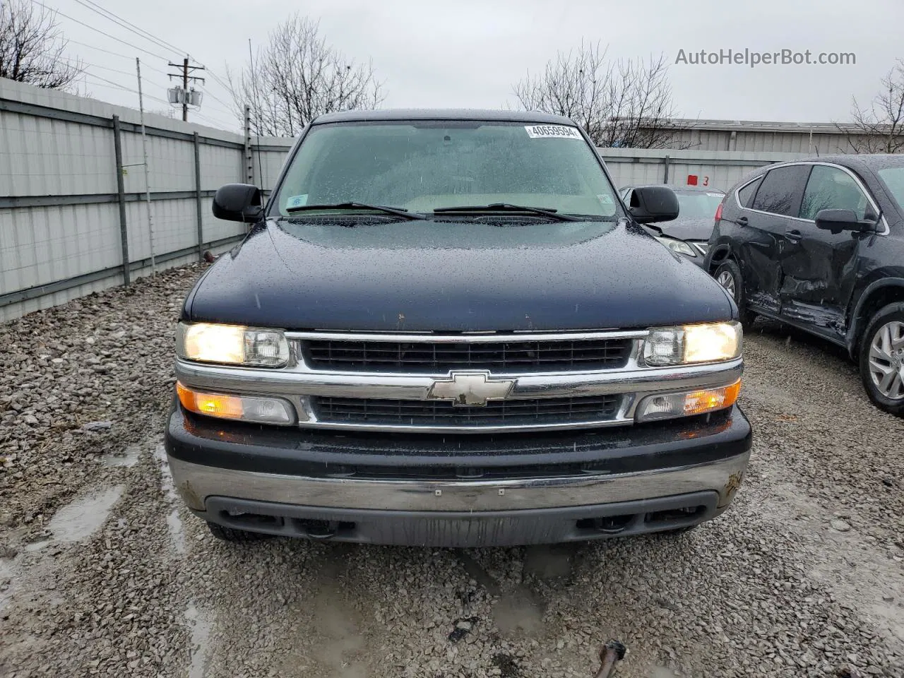 2004 Chevrolet Tahoe K1500 Синий vin: 1GNEK13Z74J289160