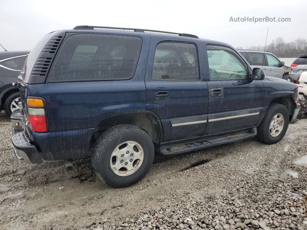 2004 Chevrolet Tahoe K1500 Blue vin: 1GNEK13Z74J289160