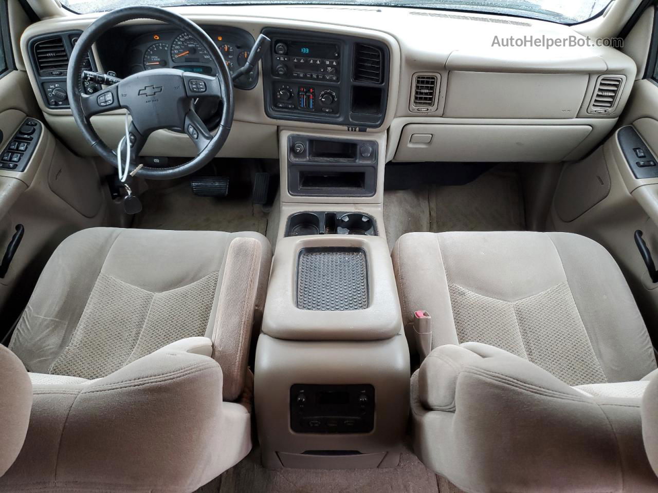 2004 Chevrolet Tahoe K1500 Синий vin: 1GNEK13Z74J289160