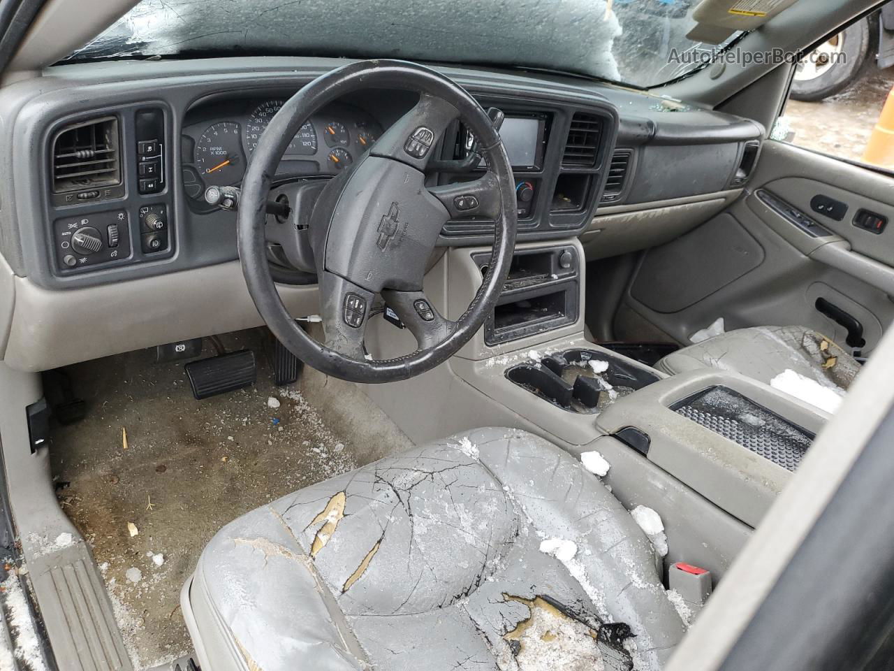 2004 Chevrolet Tahoe K1500 Black vin: 1GNEK13Z74J298246