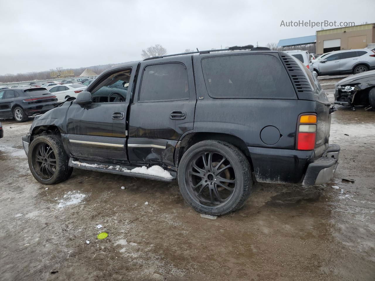 2004 Chevrolet Tahoe K1500 Black vin: 1GNEK13Z74J298246