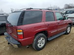 2004 Chevrolet Tahoe K1500 Maroon vin: 1GNEK13Z84J240582