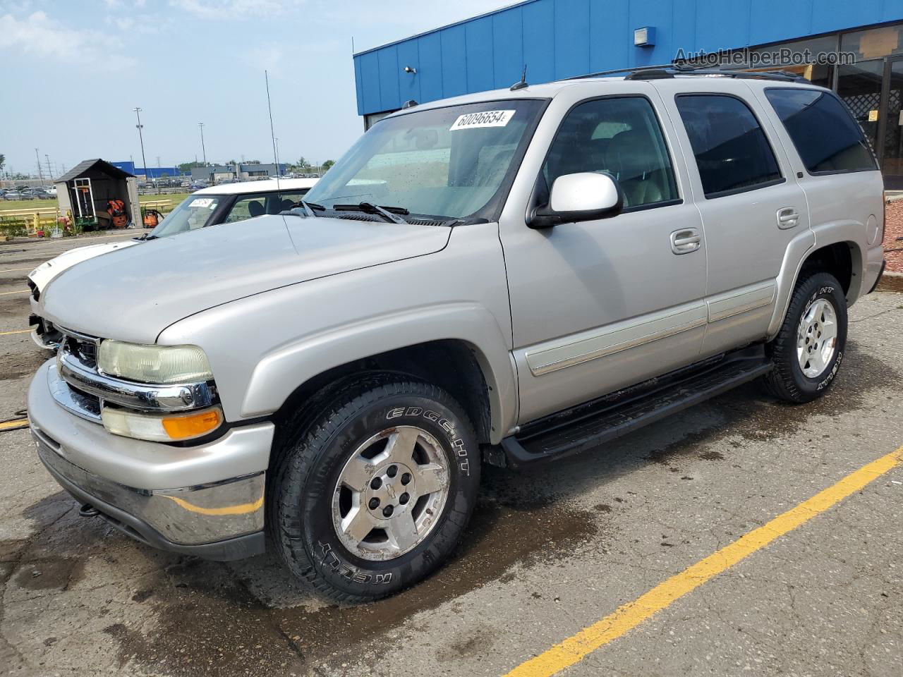 2004 Chevrolet Tahoe K1500 Silver vin: 1GNEK13Z84J245393